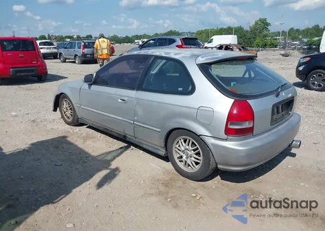 2000 Honda Civic Dx из США, поврежденный, VIN 2HGEJ634XYH108011